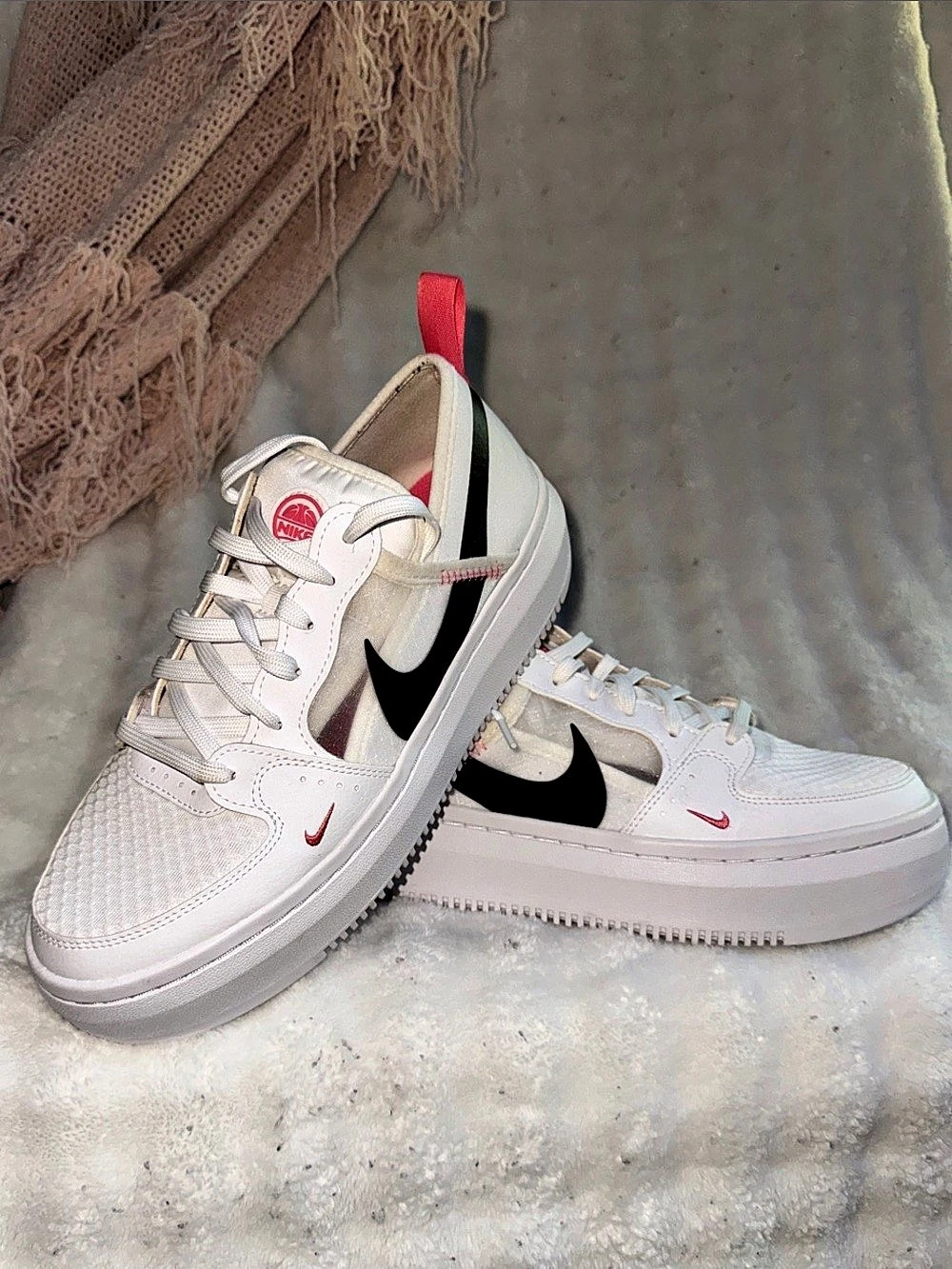 Nike Air Force 1 PLT.AF.ORM White Sneakers Like New